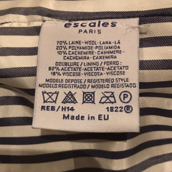 Escales Paris Military Inspired Jacket - Picture 6 of 6